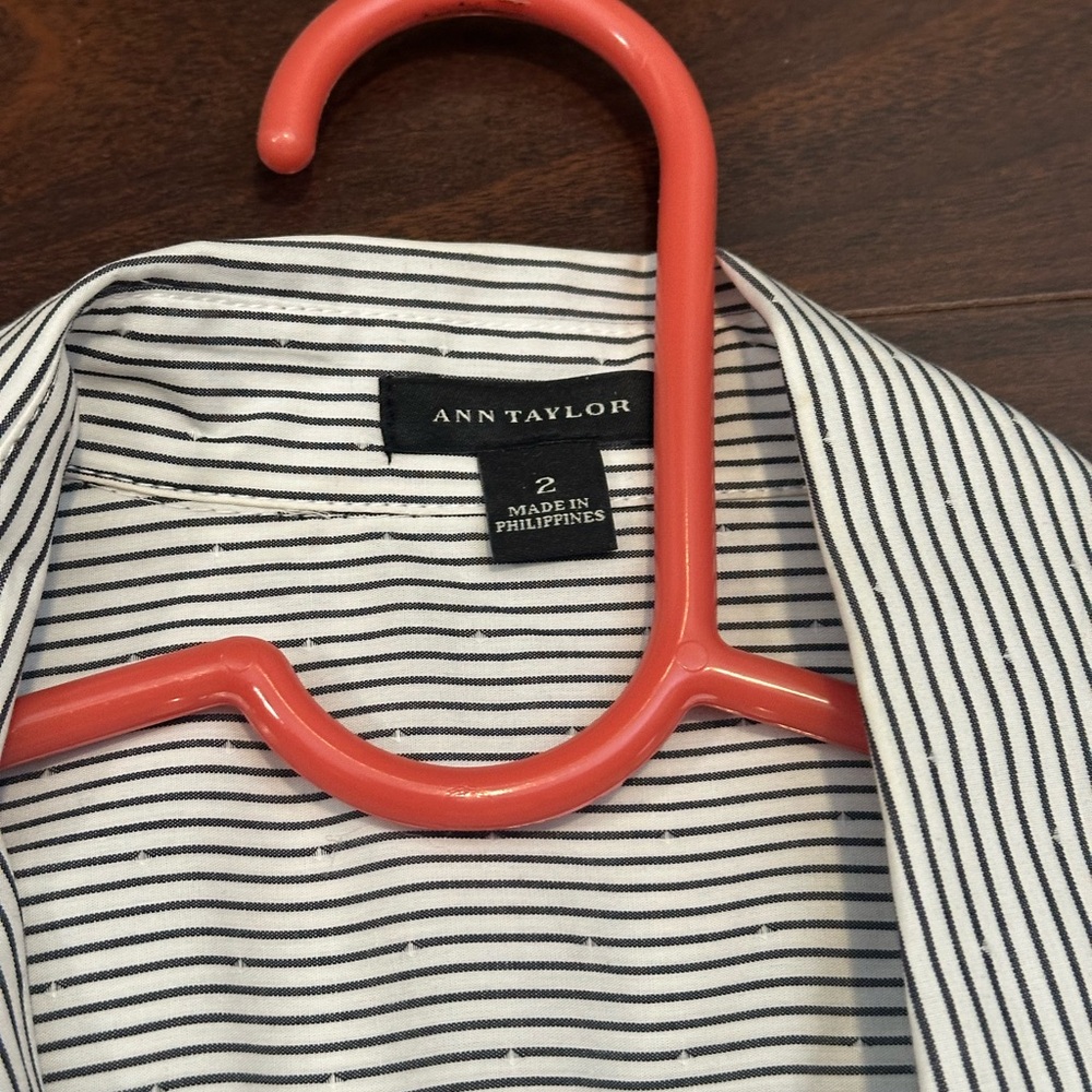 Ann Taylor Button Down - image 2